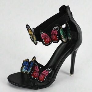 SHEIN butterfly high heels, brand new